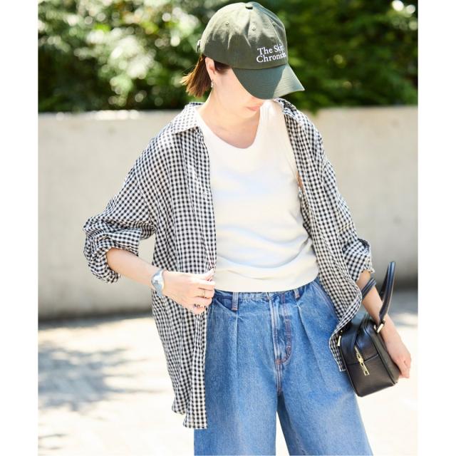 スローブ イエナ（SLOBE IENA）/《追加》リネンコットンレギュラーシャツ