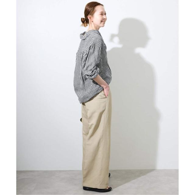 スローブ イエナ（SLOBE IENA）/《追加》リネンコットンレギュラーシャツ