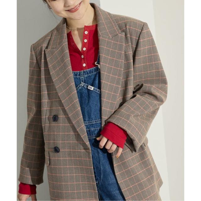 SLOBE IENAチェックビックジャケット SLOBE IENA｜チェックBIGジャケット | Rakuten Fashion(楽天
