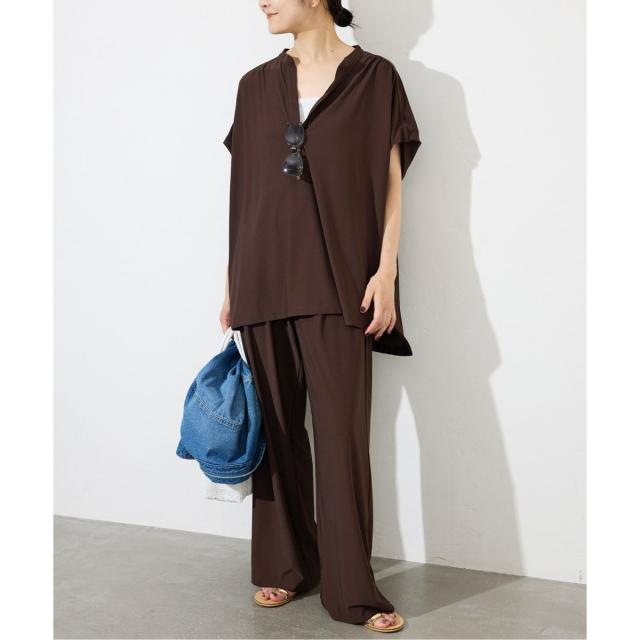 スローブ イエナ（SLOBE IENA）/《2枚セット》カットジョーゼットセットアップ