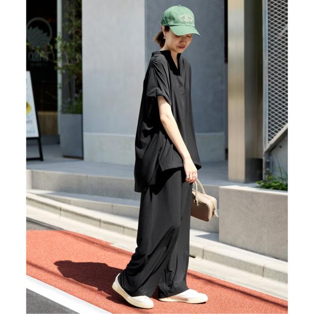 スローブ イエナ（SLOBE IENA）/《2枚セット》カットジョーゼットセットアップ