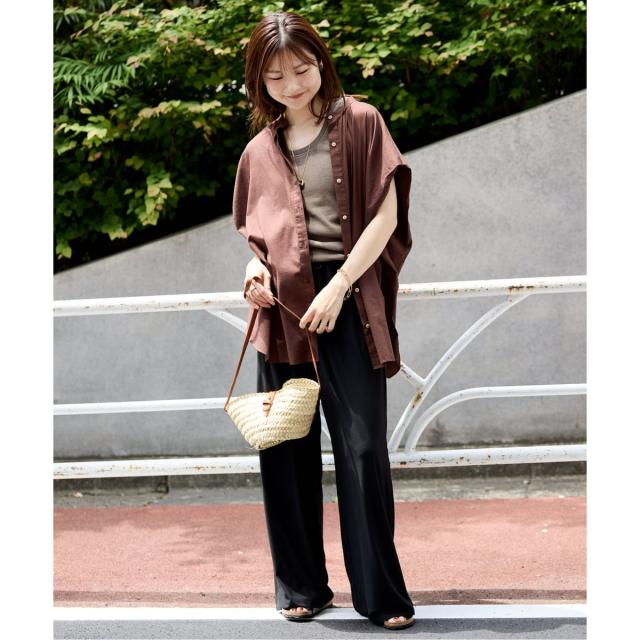 スローブ イエナ（SLOBE IENA）/《2枚セット》カットジョーゼットセットアップ