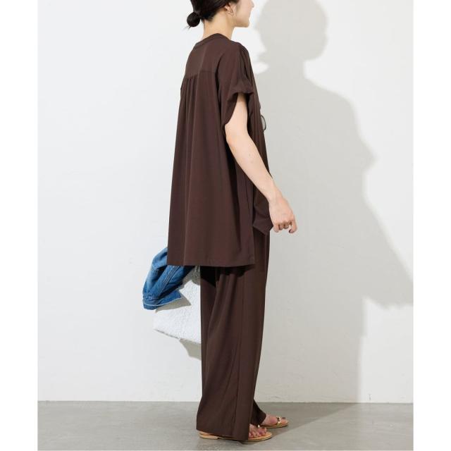 スローブ イエナ（SLOBE IENA）/《2枚セット》カットジョーゼットセットアップ