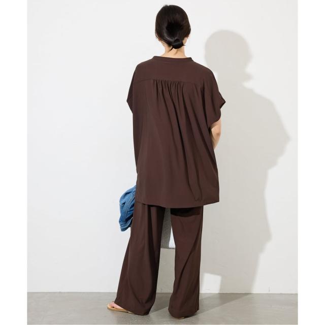 スローブ イエナ（SLOBE IENA）/《2枚セット》カットジョーゼットセットアップ