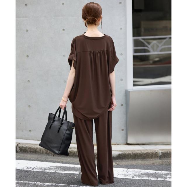 スローブ イエナ（SLOBE IENA）/《2枚セット》カットジョーゼットセットアップ