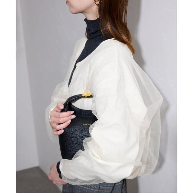 スローブ イエナ（SLOBE IENA）/2WAYチュールコンビニットカーディガン