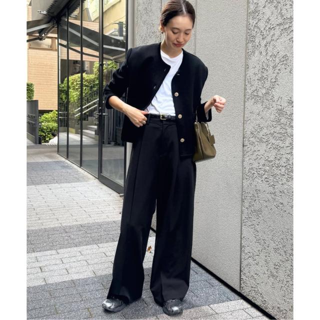 スローブ イエナ（SLOBE IENA）/《一部WEB・店舗限定カラーあり》ダブルフェイスニットジャケット