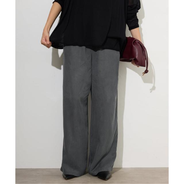 スローブ イエナ（SLOBE IENA）/《セットアップ対応可》製品染めイージーパンツ