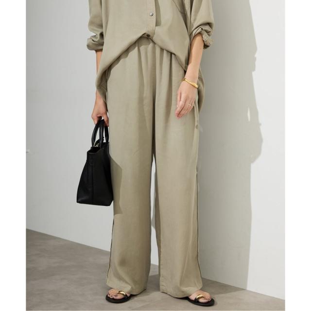 スローブ イエナ（SLOBE IENA）/《セットアップ対応可》製品染めイージーパンツ