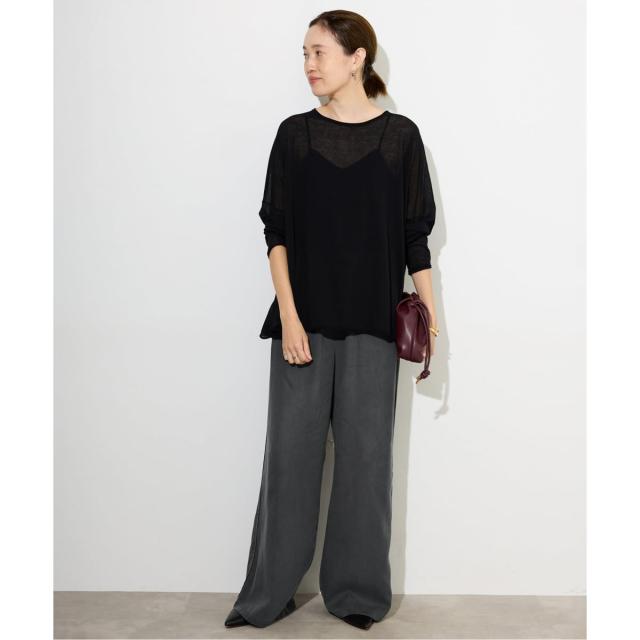 スローブ イエナ（SLOBE IENA）/《セットアップ対応可》製品染めイージーパンツ