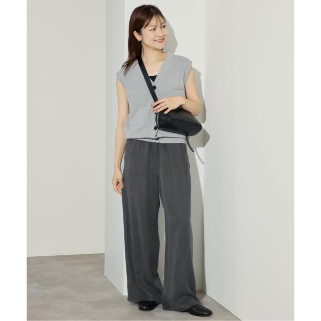 スローブ イエナ（SLOBE IENA）/《セットアップ対応可》製品染めイージーパンツ