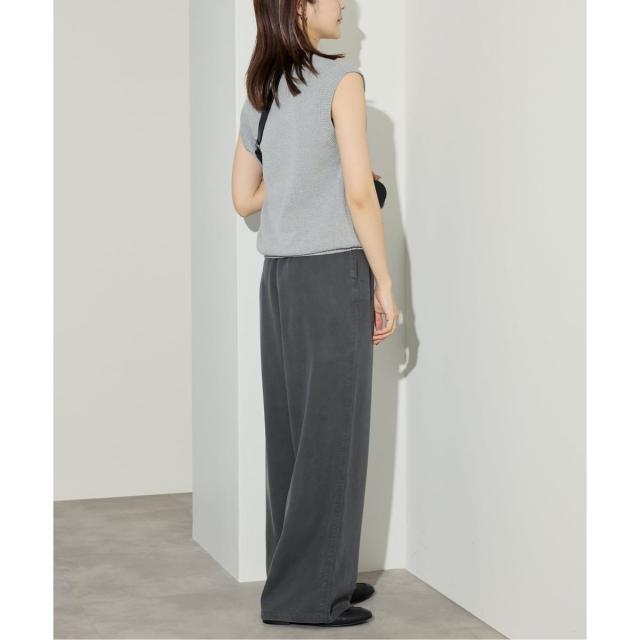 スローブ イエナ（SLOBE IENA）/《セットアップ対応可》製品染めイージーパンツ