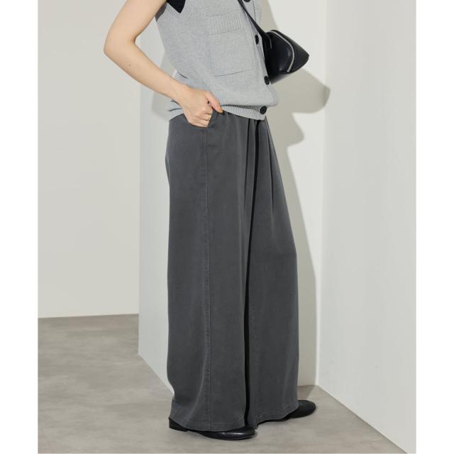 スローブ イエナ（SLOBE IENA）/《セットアップ対応可》製品染めイージーパンツ