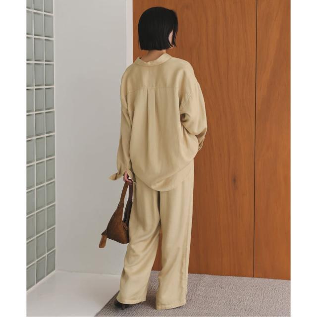 スローブ イエナ（SLOBE IENA）/《セットアップ対応可》製品染めイージーパンツ