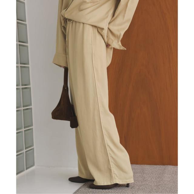 スローブ イエナ（SLOBE IENA）/《セットアップ対応可》製品染めイージーパンツ