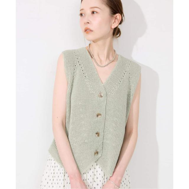 スローブ イエナ（SLOBE IENA）/《追加2》ニットジレ