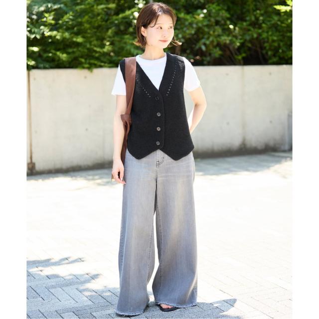 スローブ イエナ（SLOBE IENA）/《追加2》ニットジレ