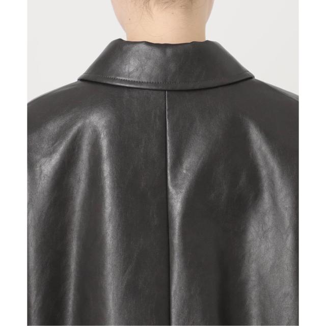 スローブ イエナ（SLOBE IENA）/《WEB限定/追加》フェイクレザーブルゾン