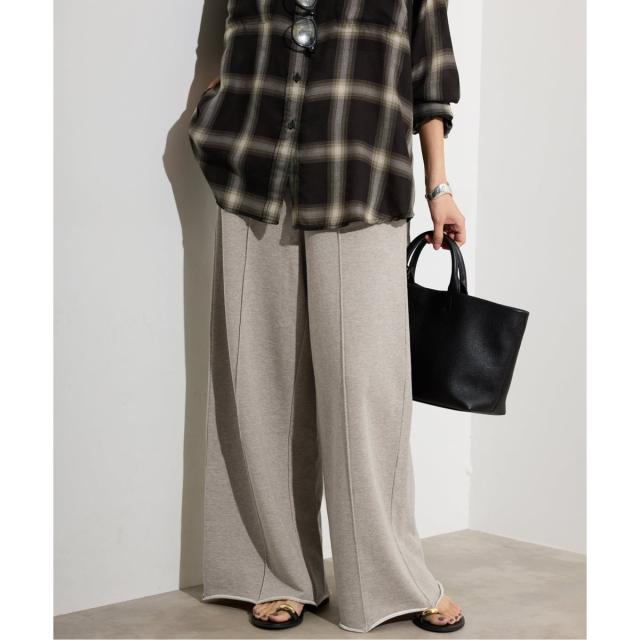 スローブ イエナ（SLOBE IENA）/《追加》裏毛ワイドパンツ