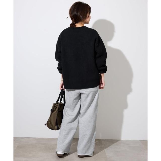 スローブ イエナ（SLOBE IENA）/《追加》裏毛ワイドパンツ