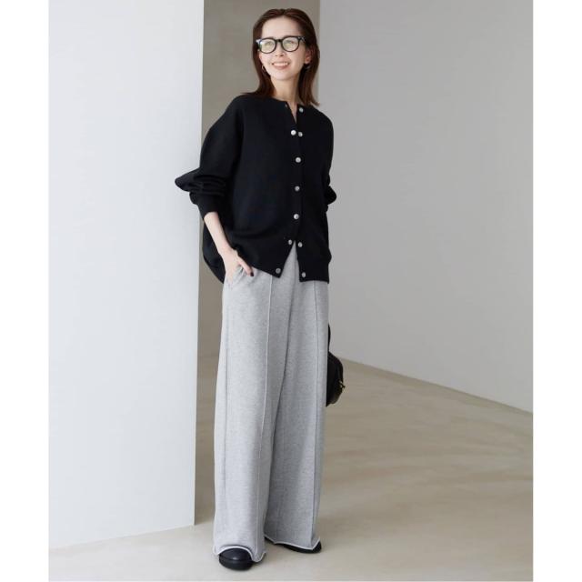 スローブ イエナ（SLOBE IENA）/《追加》裏毛ワイドパンツ