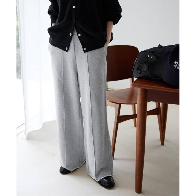 スローブ イエナ（SLOBE IENA）/《追加》裏毛ワイドパンツ