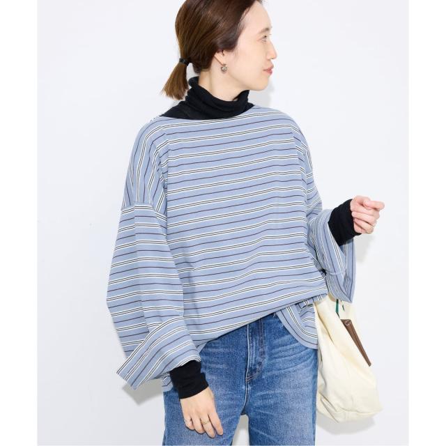 スローブ イエナ（SLOBE IENA）/《追加》ビックボーダープルオーバー