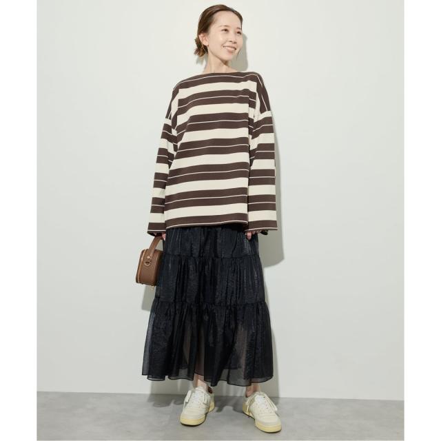 スローブ イエナ（SLOBE IENA）/《追加》ビックボーダープルオーバー