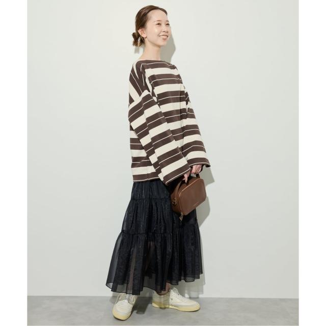 スローブ イエナ（SLOBE IENA）/《追加》ビックボーダープルオーバー