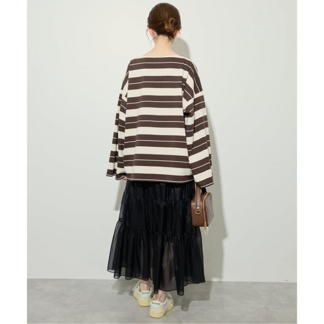 スローブ イエナ（SLOBE IENA）/《追加》ビックボーダープルオーバー