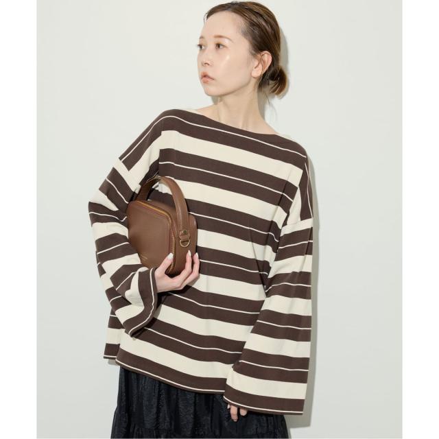 スローブ イエナ（SLOBE IENA）/《追加》ビックボーダープルオーバー