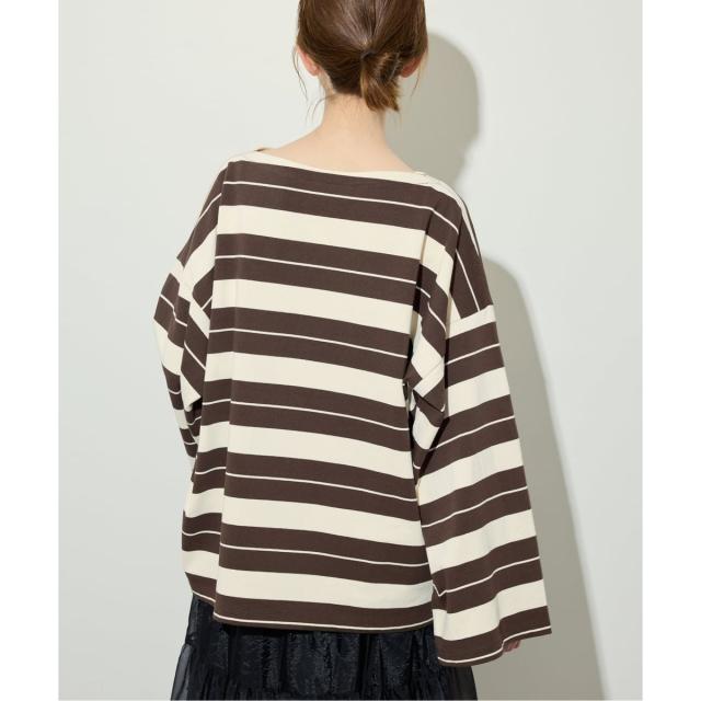 スローブ イエナ（SLOBE IENA）/《追加》ビックボーダープルオーバー