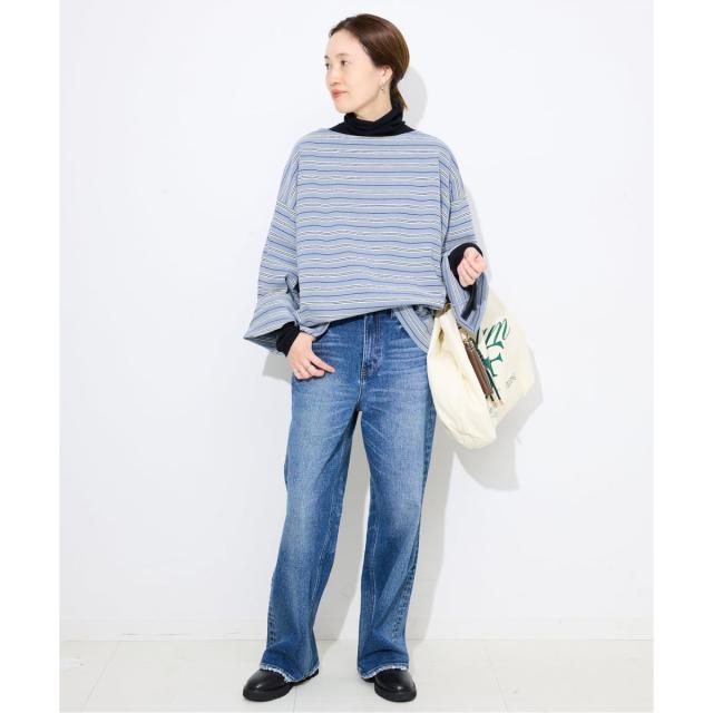 スローブ イエナ（SLOBE IENA）/《追加》ビックボーダープルオーバー