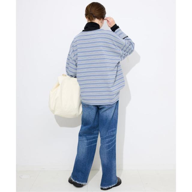 スローブ イエナ（SLOBE IENA）/《追加》ビックボーダープルオーバー