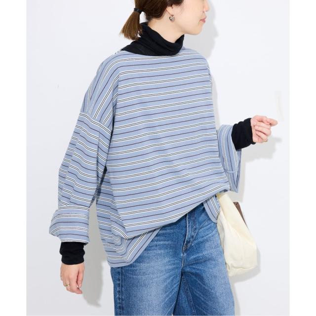 スローブ イエナ（SLOBE IENA）/《追加》ビックボーダープルオーバー