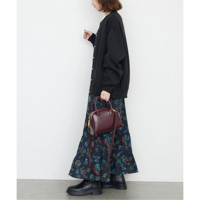 スローブ イエナ（SLOBE IENA）/《追加》ダブルフェイスジャージースナップカーディガン