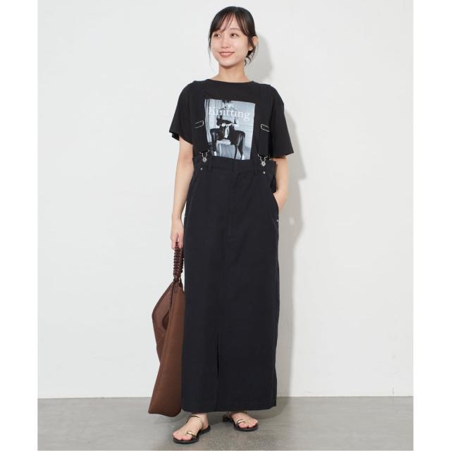 新品⭐︎SLOBE IENA（スローブイエナ）のハイウエストジャンパースカート リラックスジャンパースカート（その他スカート）｜SLOBE IENA