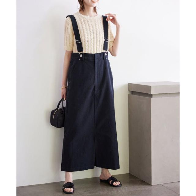SLOBE IENA ハイウエストジャンパースカート ハイウエストジャンパースカート | スローブ イエナ(SLOBE IENA