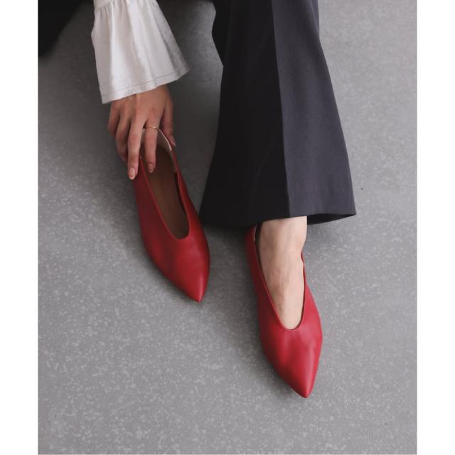 スローブ イエナ（SLOBE IENA）/《一部WEB限定/追加》BONITAS/ボニータス レザーポインテッドパンプス