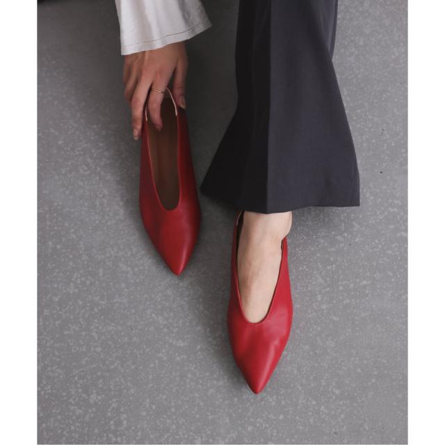 スローブ イエナ（SLOBE IENA）/《一部WEB限定/追加》BONITAS/ボニータス レザーポインテッドパンプス