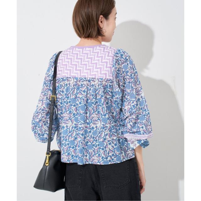 【新品タグ付】SLOBE IENA インドパネルブラウス 新品タグ付】SLOBE IENA インドパネルブラウス - メルカリ