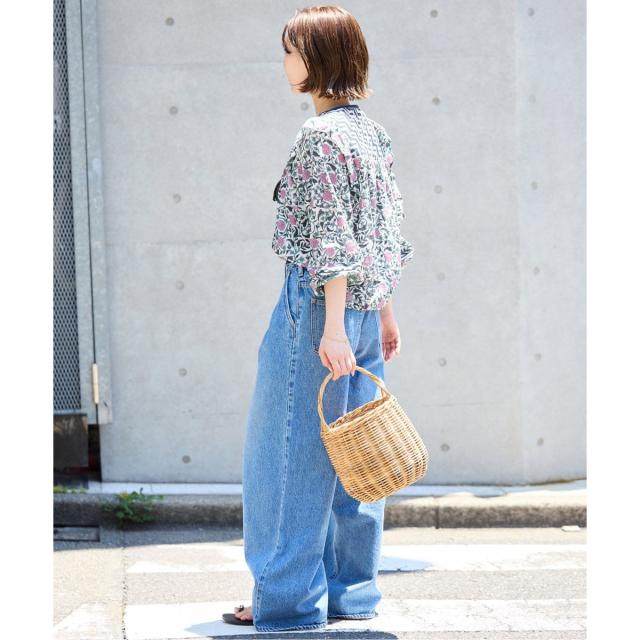 スローブ イエナ（SLOBE IENA）/インドパネルブラウスの通販はau