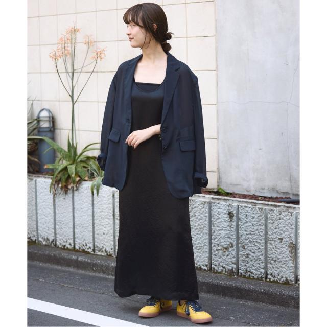 スローブ イエナ（SLOBE IENA）/《吸水速乾》リキッドサテンタンクワンピース