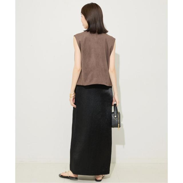 スローブ イエナ（SLOBE IENA）/《吸水速乾》リキッドサテンタンクワンピース