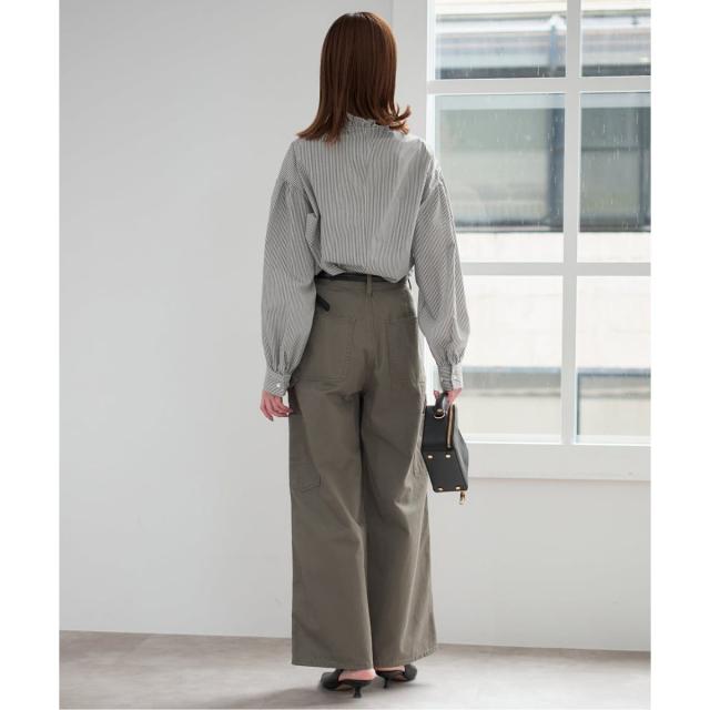 スローブ イエナ（SLOBE IENA）/《追加》ミニフリルブラウス