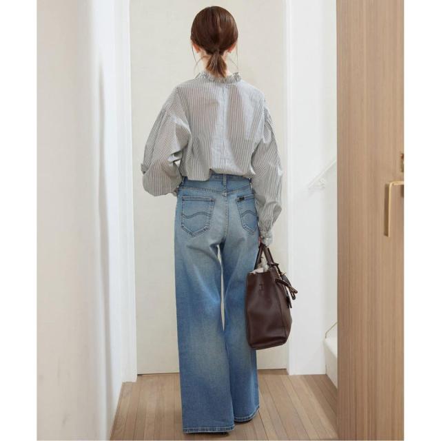 スローブ イエナ（SLOBE IENA）/《追加》ミニフリルブラウス