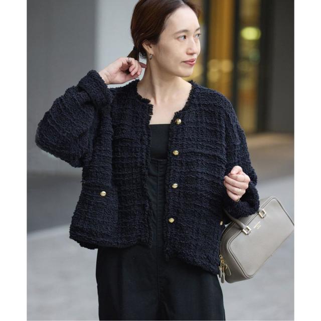 スローブイエナ　ジャケット SLOBE IENA ジャケット テーラードジャケット チェックビック