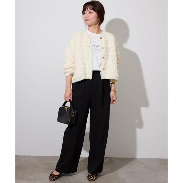 スローブ イエナ（SLOBE IENA）/《予約》ニットジャケット