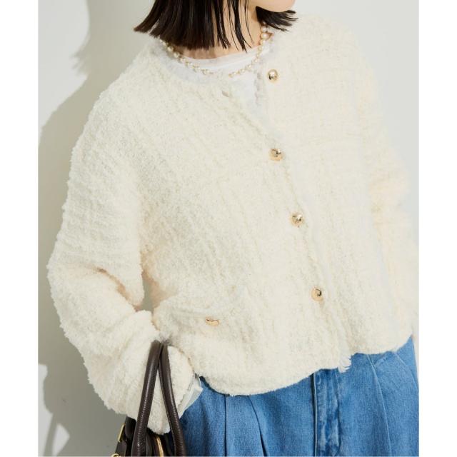 スローブ イエナ（SLOBE IENA）/ニットジャケットの通販はau PAY