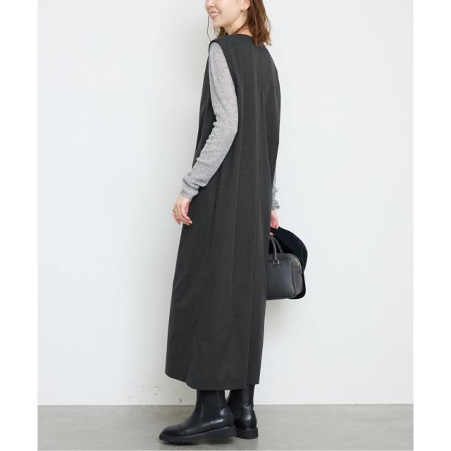 スローブ イエナ（SLOBE IENA）/《WEB限定/追加》TR Vネックジャンパースカート